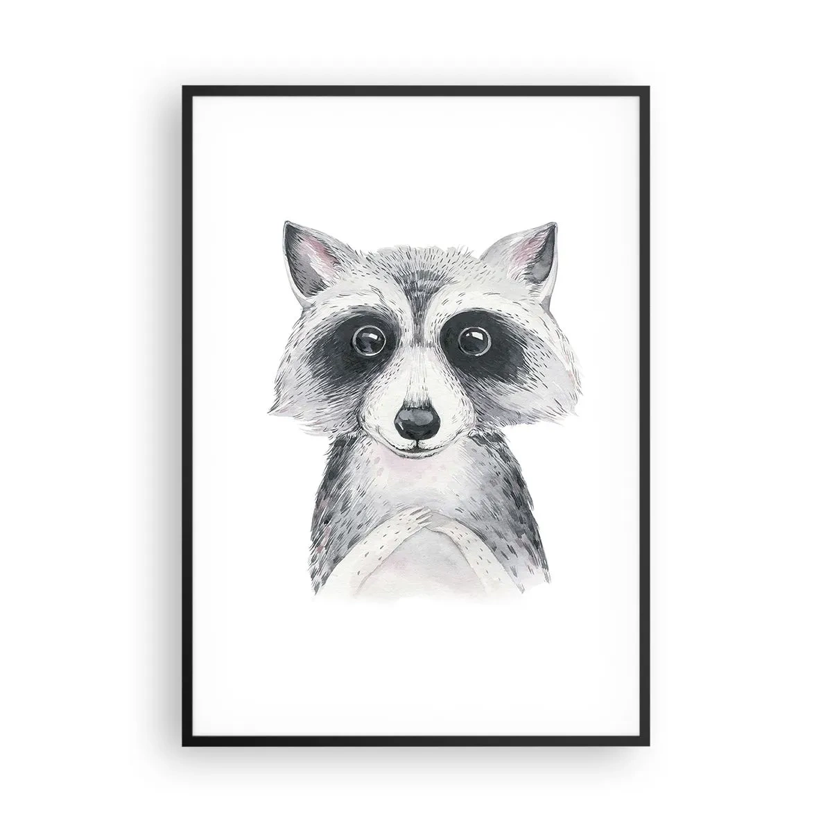 Poster in einem schwarzem Rahmen - Ein Moment zum Bewegen - 70x100 cm