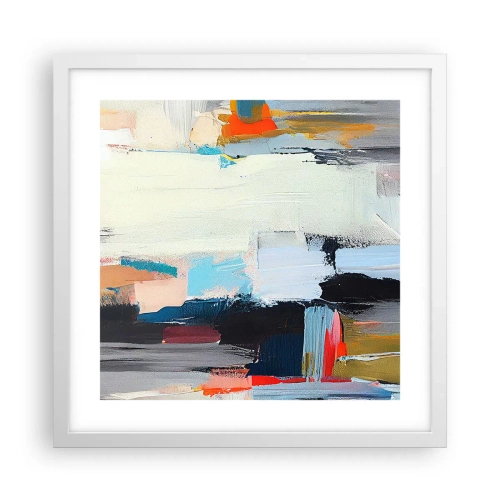 Poster in einem weißen Rahmen - Gibt es eine Methode? - 40x40 cm