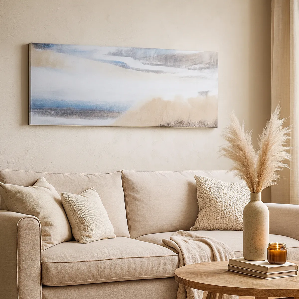 Bild auf Leinwand - Leinwandbild - Winterkomposition - 30x30 cm