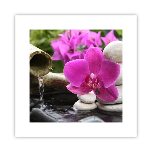 Poster - Du ruhst dich schon aus - 30x30 cm