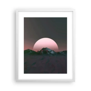 Poster in einem weißen Rahmen - In einer Nachbargalaxie - 40x50 cm