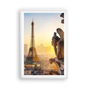 Poster in einem weißen Rahmen - Vieles hat sich geändert ... - 61x91 cm