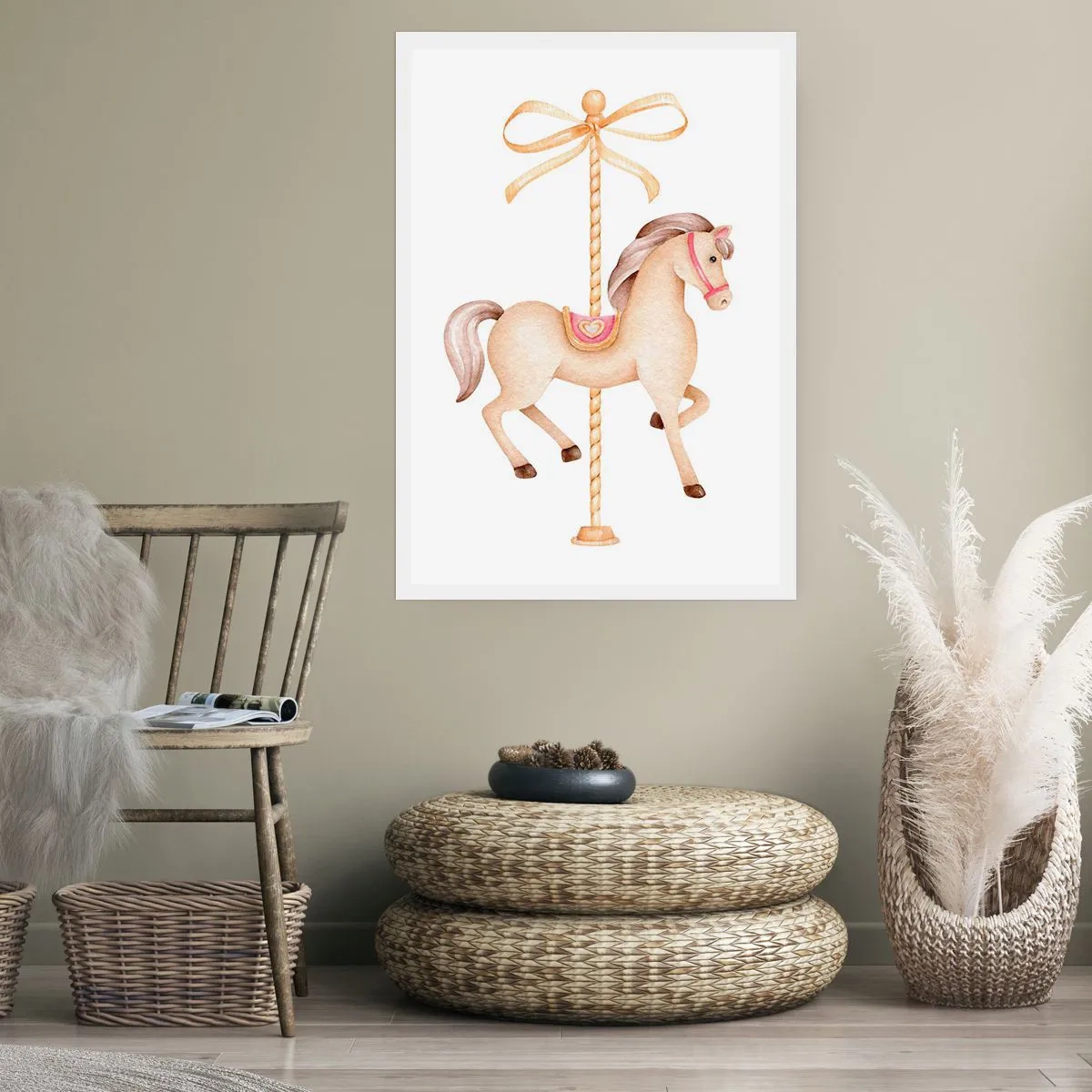 Poster - Anmutiger Trab - 30x40 cm