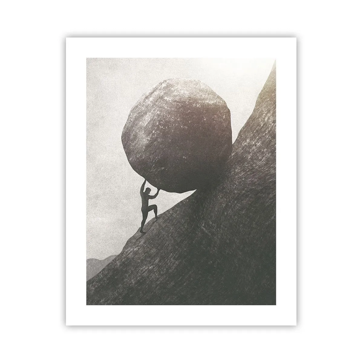 Poster - Ich glaube wider alle Hoffnung - 40x50 cm