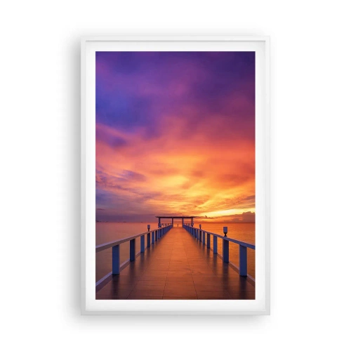 Poster in einem weißen Rahmen - Ohne Ende - 61x91 cm