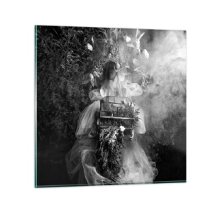 Glasbild - Bild auf glas - Mutter selbst - Natur - 30x30 cm