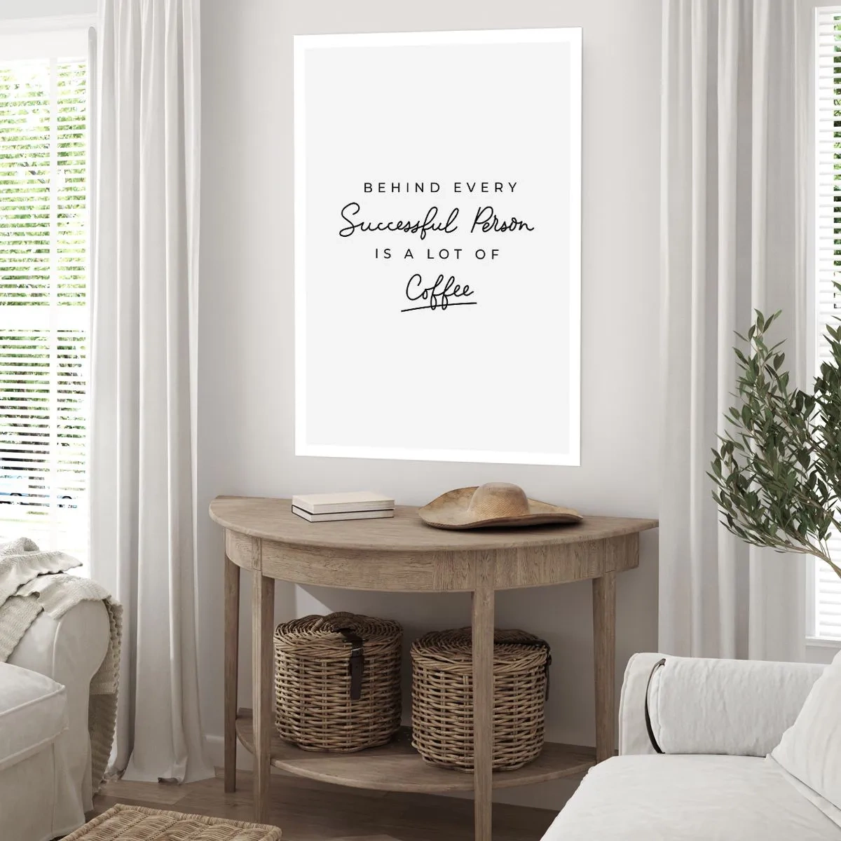 Poster - Erfolgsgeheimnis - 40x50 cm