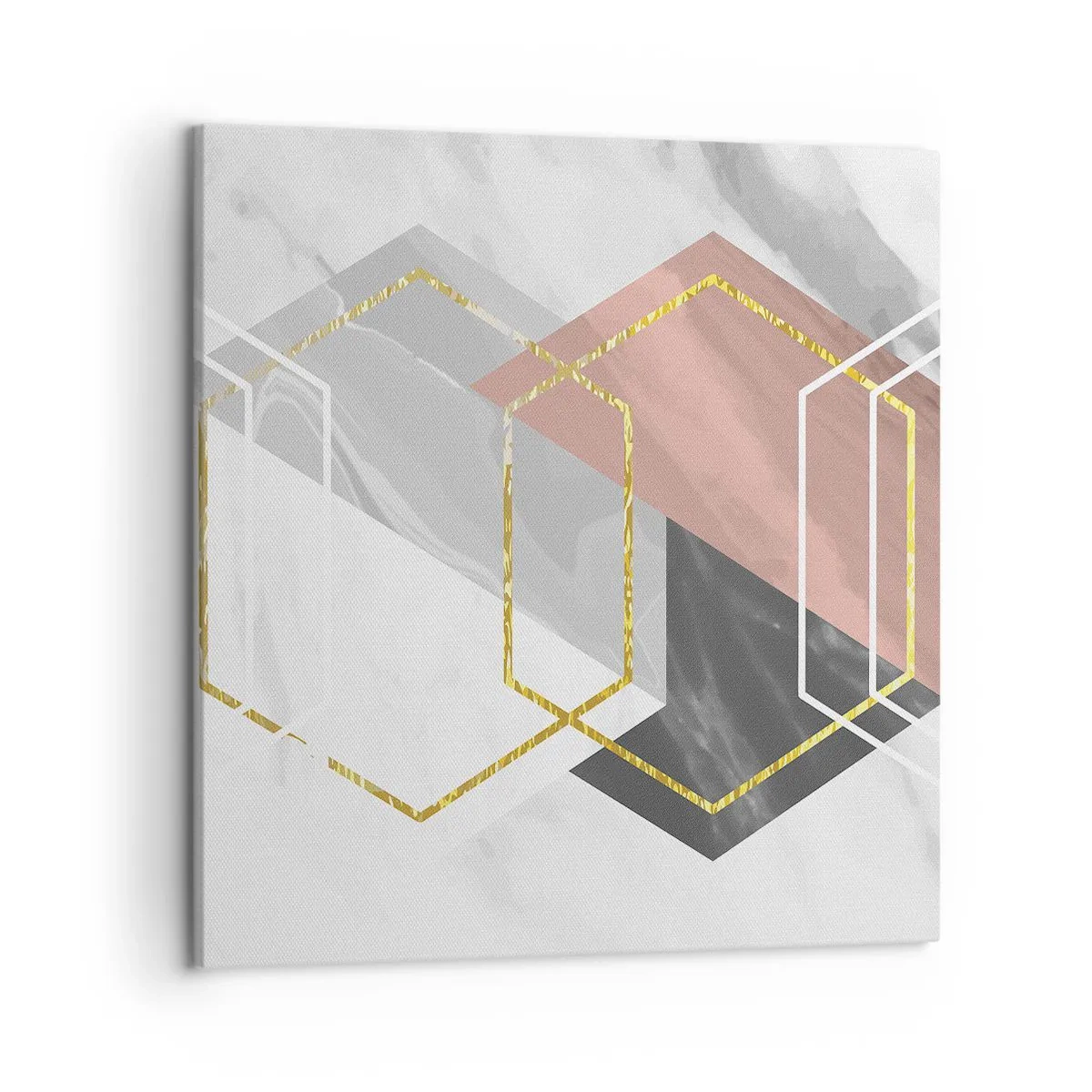 Bild auf Leinwand - Leinwandbild - Kettenkomposition - 50x50 cm