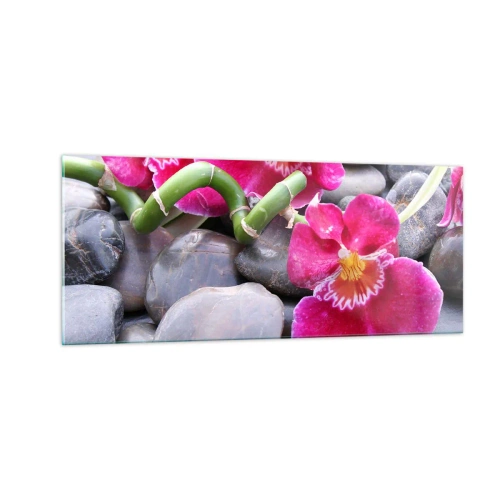 Glasbild - Bild auf glas - Kühlen und erhitzen - 100x40 cm