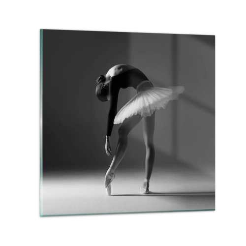 Glasbild - Bild auf glas - Bella Ballerina - 70x70 cm