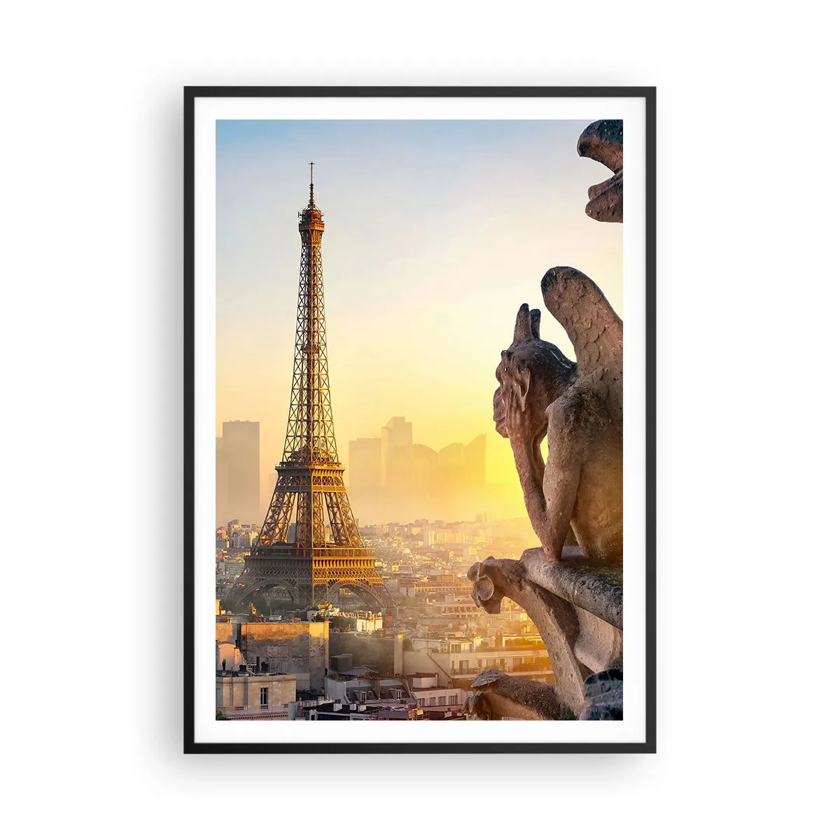 Poster in einem schwarzem Rahmen - Vieles hat sich geändert ... - 70x100 cm