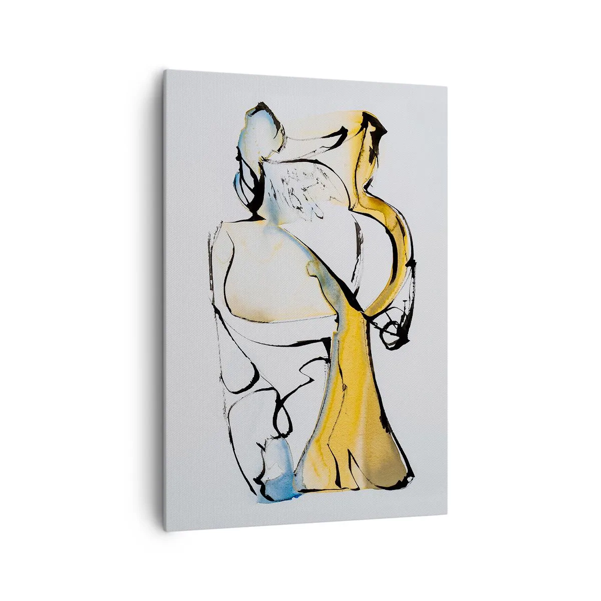 Bild auf Leinwand - Leinwandbild - Abstraktion aus Glas - 70x100 cm