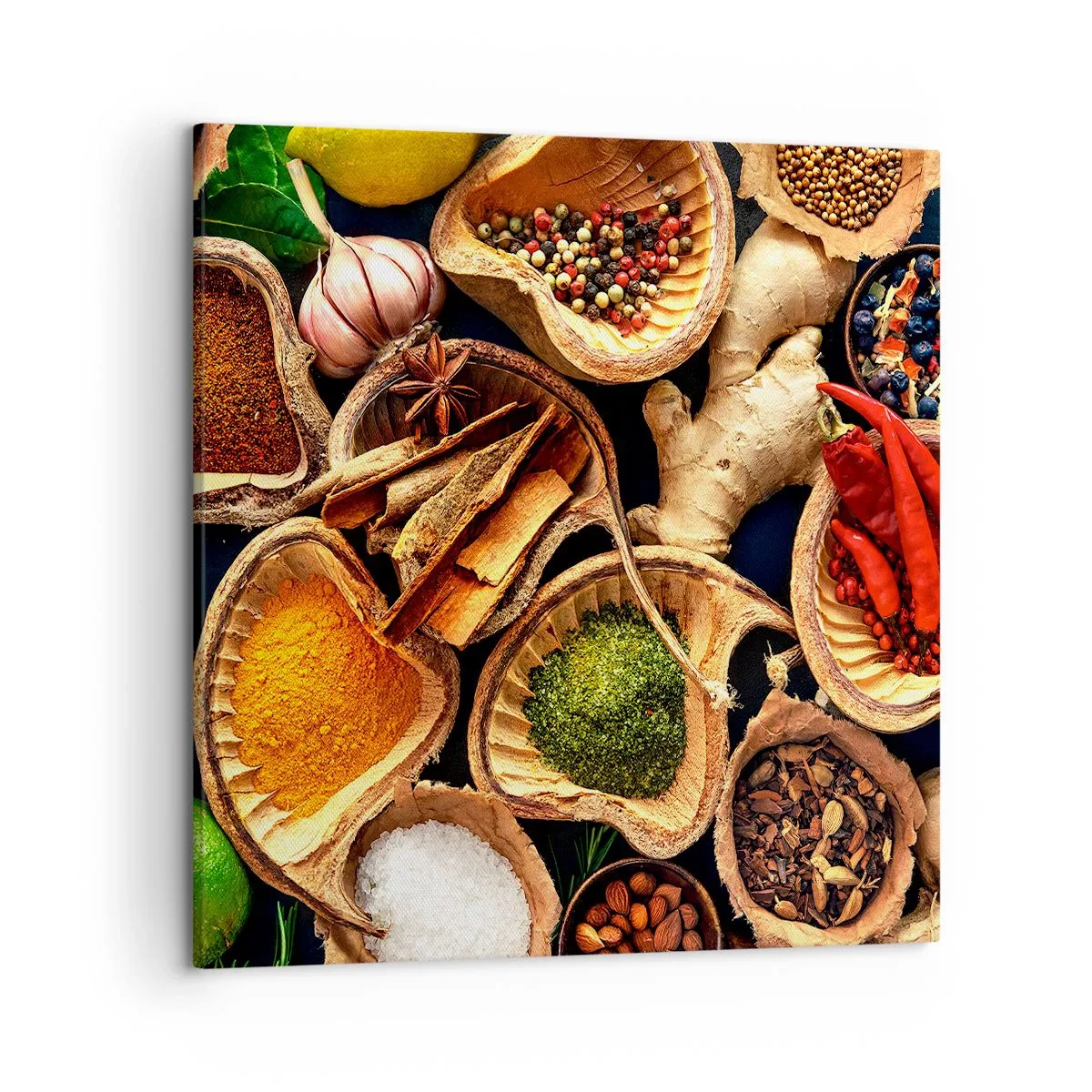 Bild auf Leinwand - Leinwandbild - Nimm was du willst - 50x50 cm