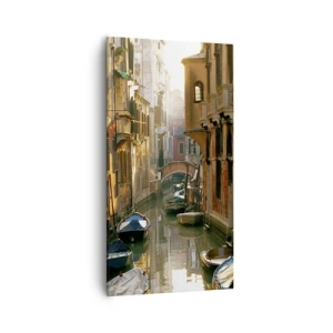 Bild auf Leinwand - Leinwandbild - In einer venezianischen Gasse - 55x100 cm