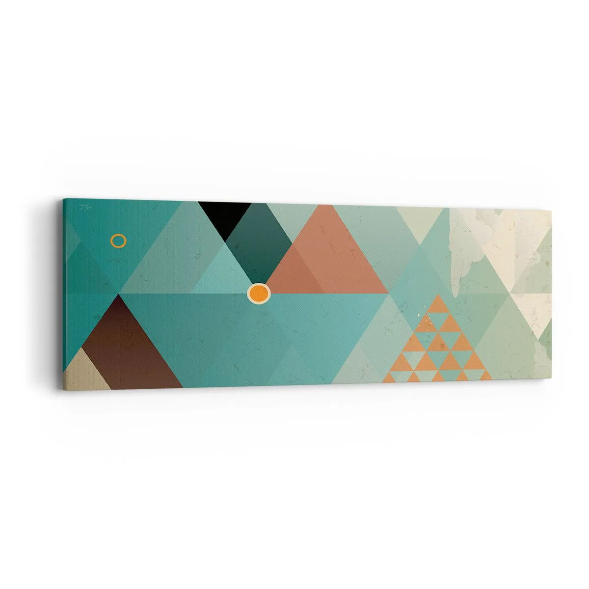 Bild auf Leinwand - Leinwandbild - Einheit der Vielheit, Vielheit der Einheit - 90x30 cm