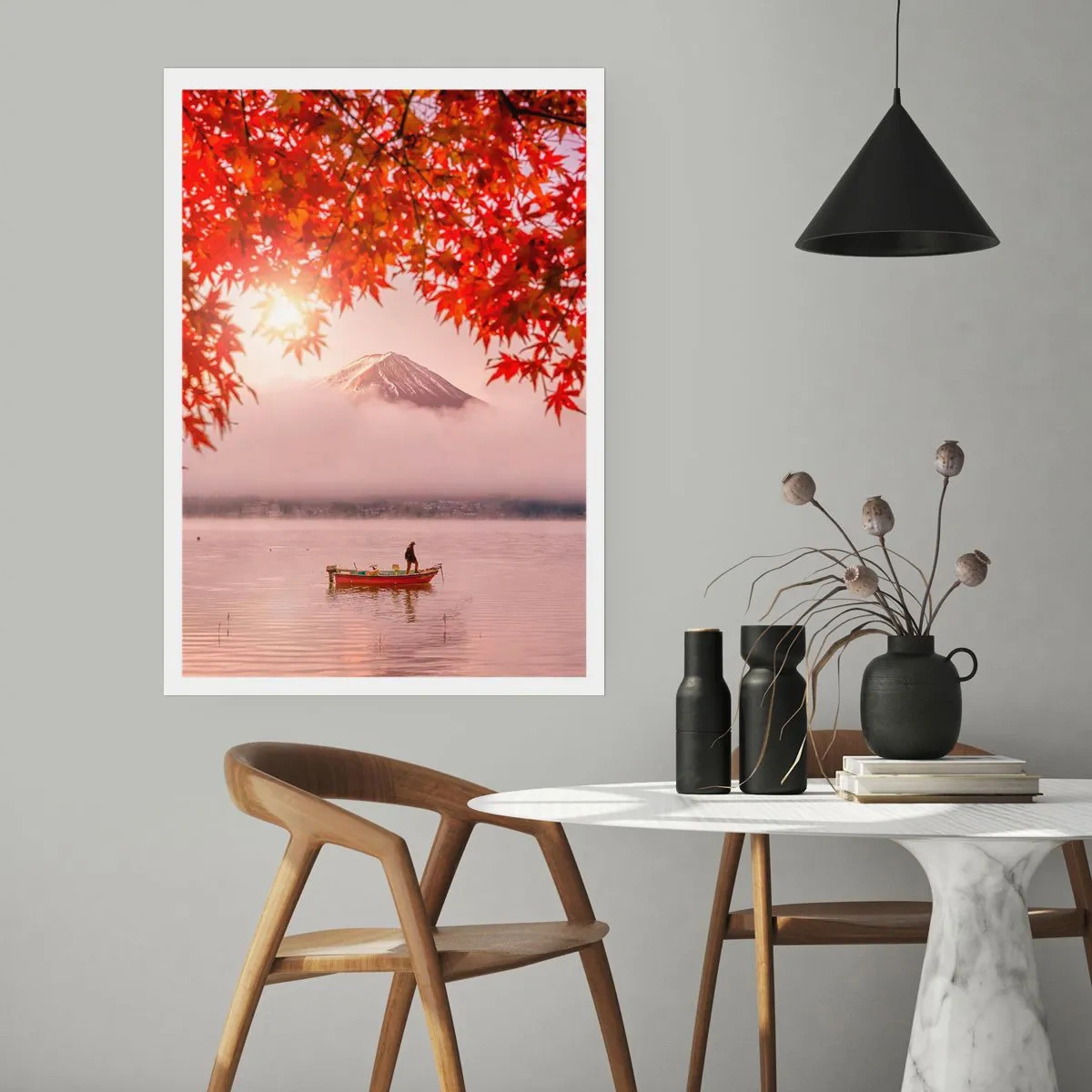 Poster - Im japanischen Klima - 70x100 cm