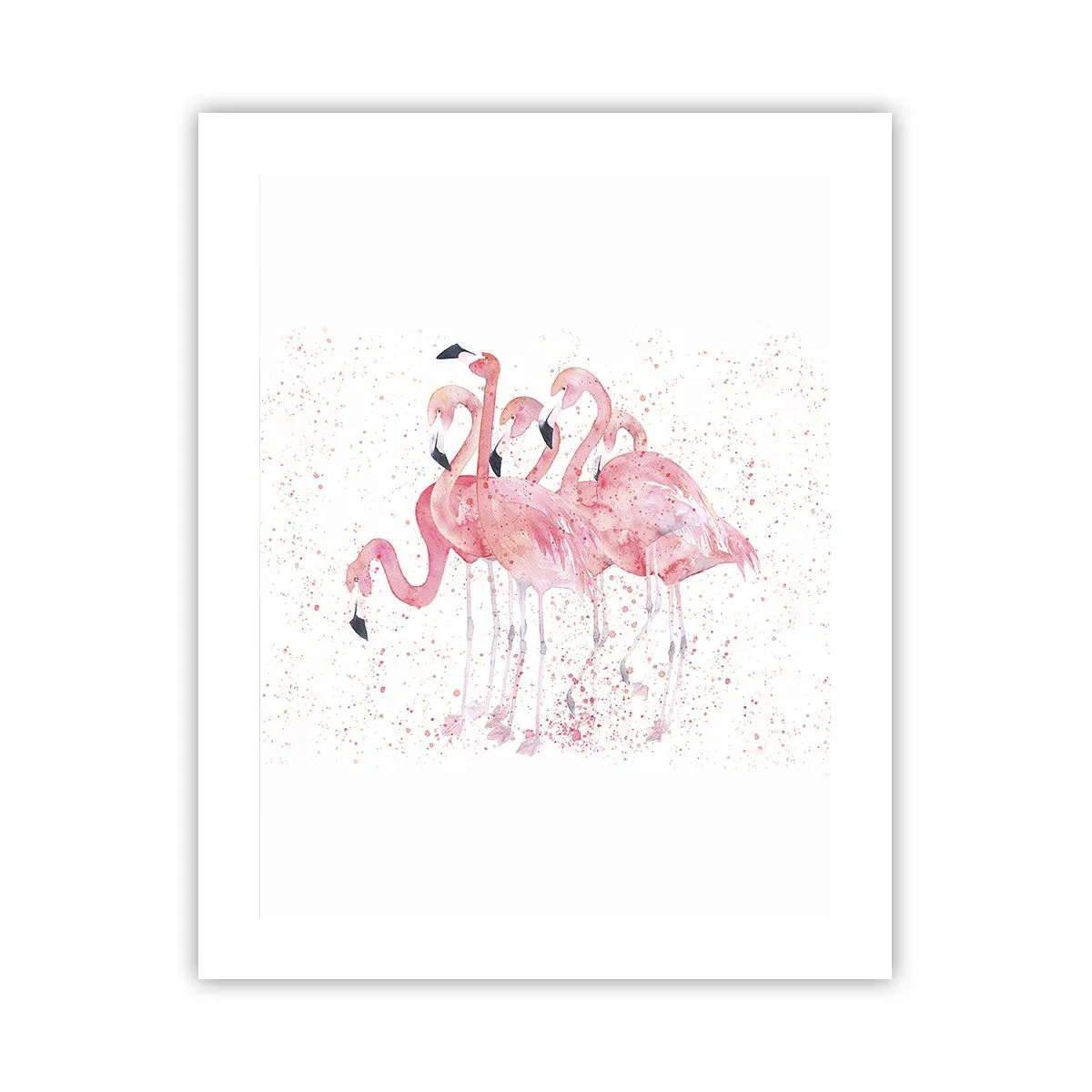 Poster - Rosa Ensemble - 40x50 cm