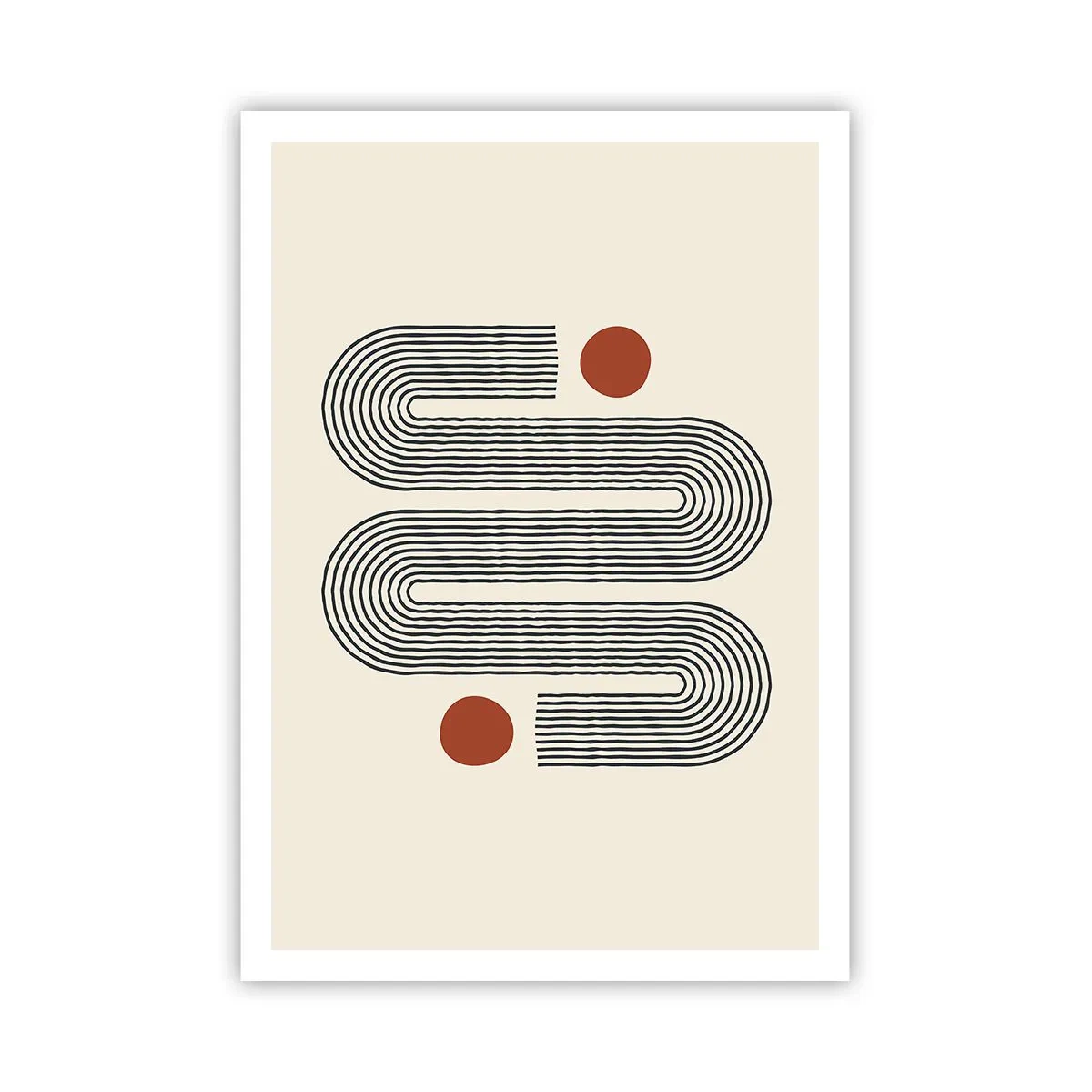 Poster - Vom Anfang bis zum Ende - 70x100 cm