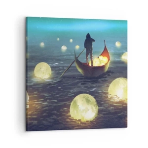 Bild auf Leinwand - Leinwandbild - Dinge, von denen Philosophen nie geträumt haben - 60x60 cm