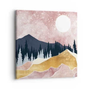 Bild auf Leinwand - Leinwandbild - Nachtwache - 30x30 cm