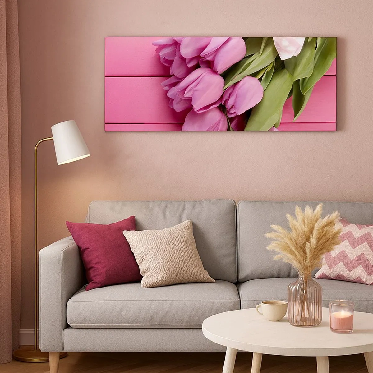 Bild auf Leinwand - Leinwandbild - Nur für dich - 100x40 cm