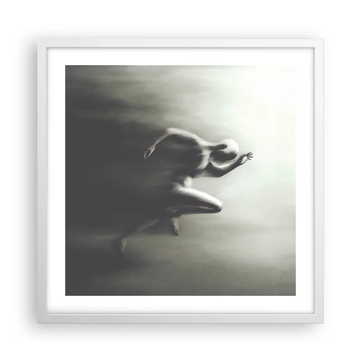 Poster in einem weißen Rahmen - Unwiderstehlich - 50x50 cm