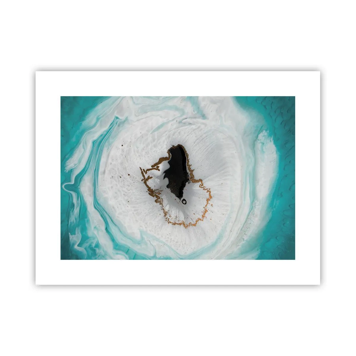 Poster - Nach Innen eindringen - 40x30 cm