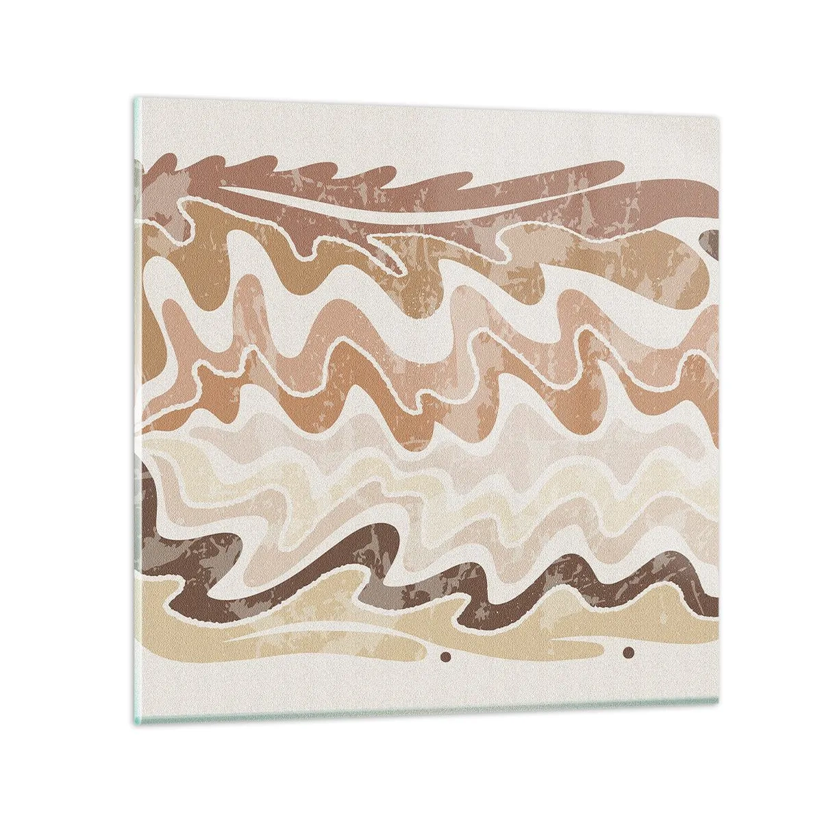 Glasbild - Bild auf glas - Gute Energie – gute Gefühle - 70x70 cm