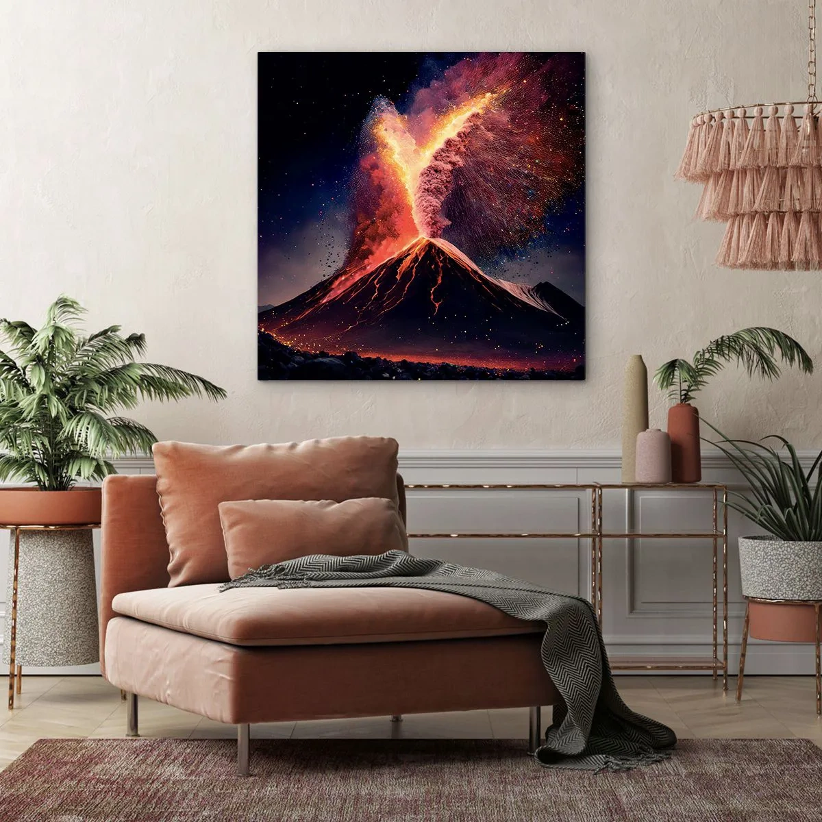 Bild auf Leinwand - Leinwandbild - Schönheit und Horror - 30x30 cm