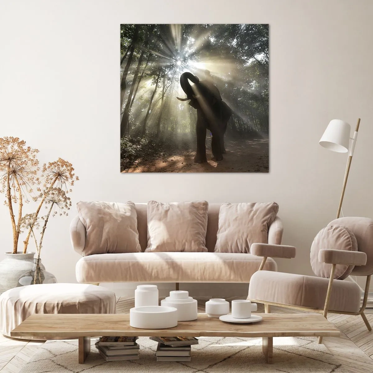 Bild auf Leinwand - Leinwandbild - Unter dem Glücksstern - 40x40 cm