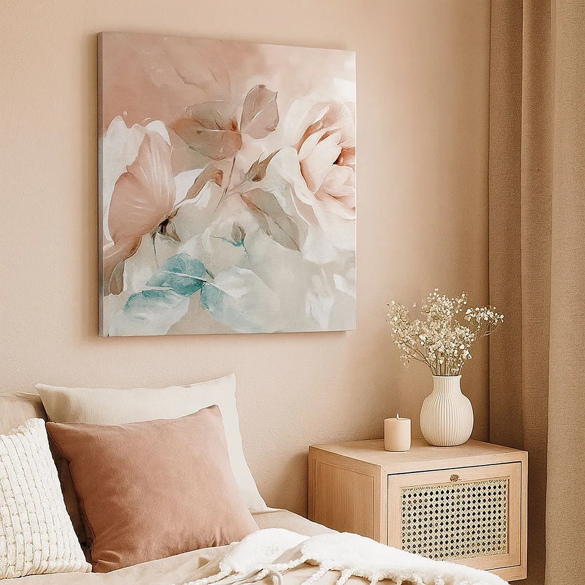 Bild auf Leinwand - Leinwandbild - Geist der Romantik - 30x30 cm