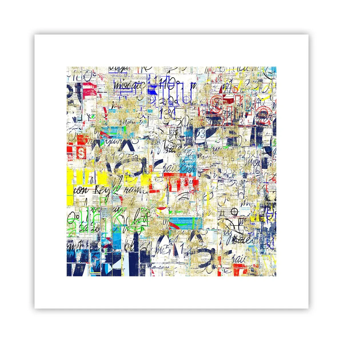 Poster - Es freut einfach die Augen - 30x30 cm