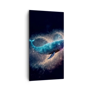 Bild auf Leinwand - Leinwandbild - Es gibt so eine Welt… - 55x100 cm