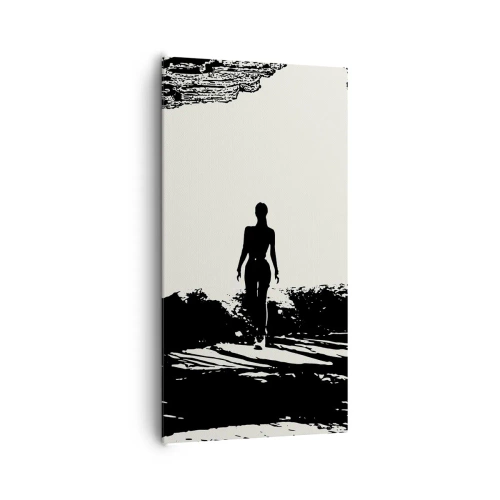 Bild auf Leinwand - Leinwandbild - Neuer Blick - 65x120 cm