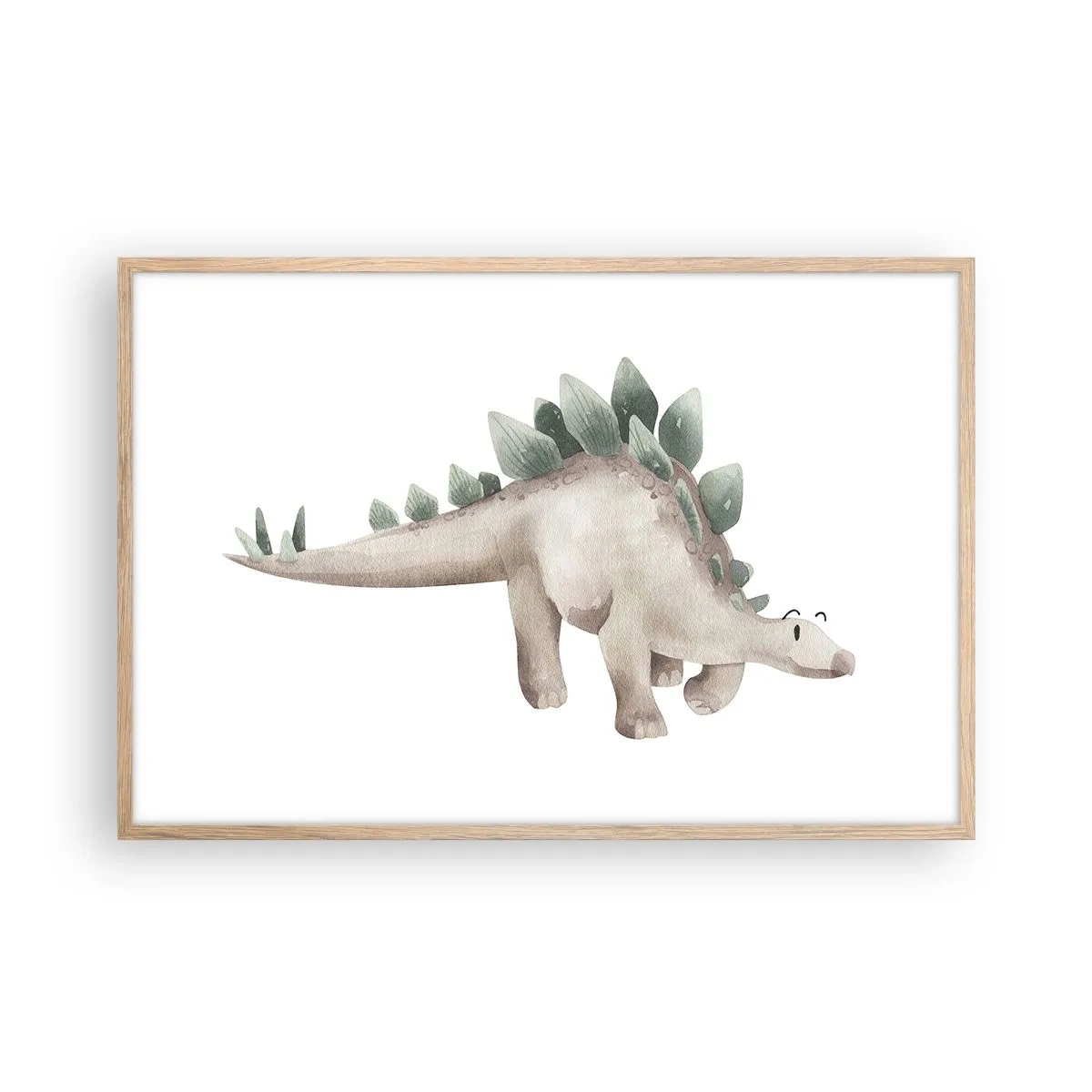 Poster in einem Rahmen aus heller Eiche - Euer Freund - 91x61 cm