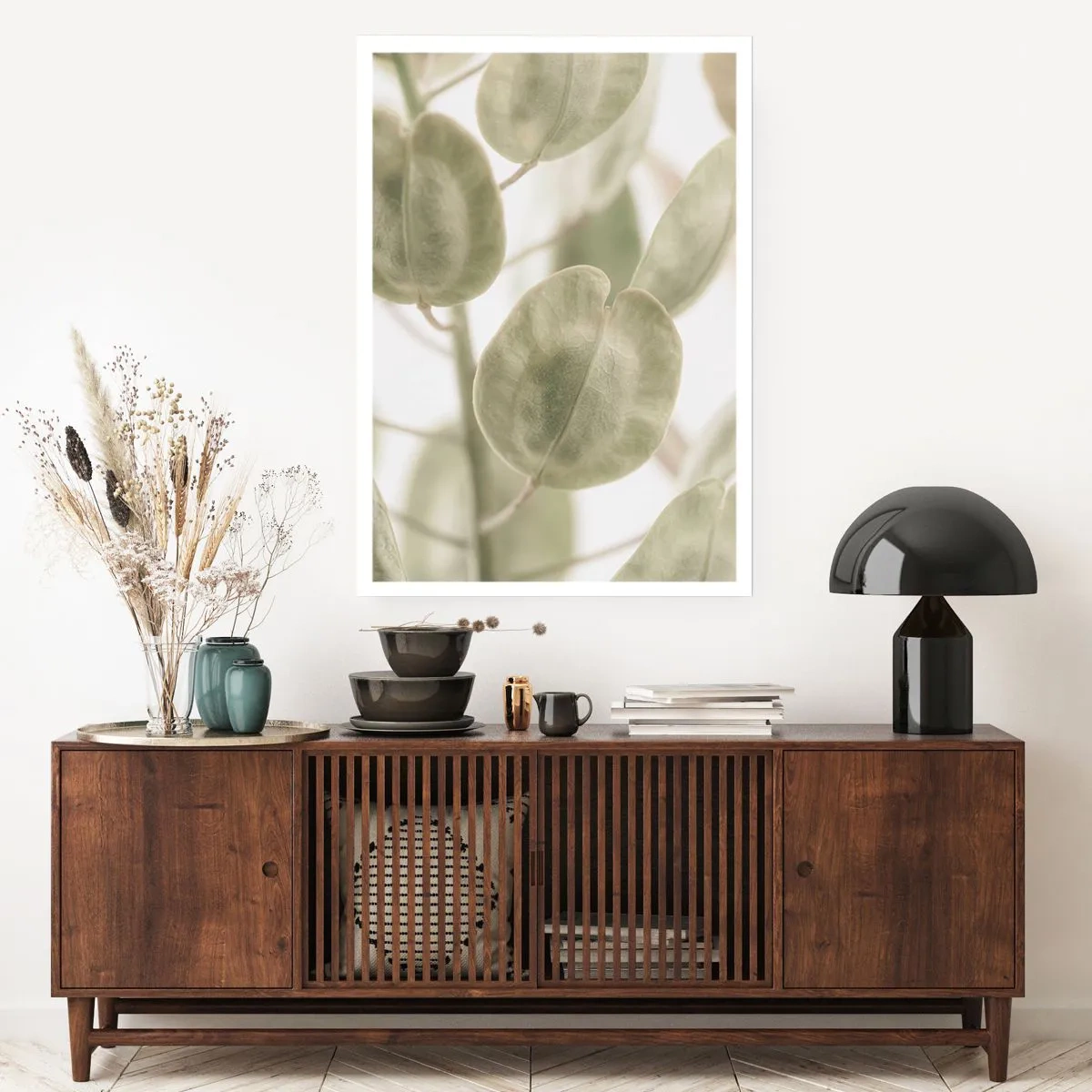 Poster - Am Anfang waren Blätter... - 30x40 cm