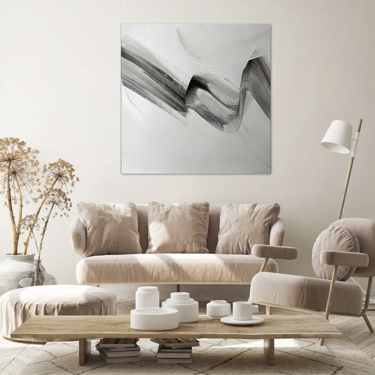 Bild auf Leinwand - Leinwandbild - Lässig zum Spaß - 60x60 cm