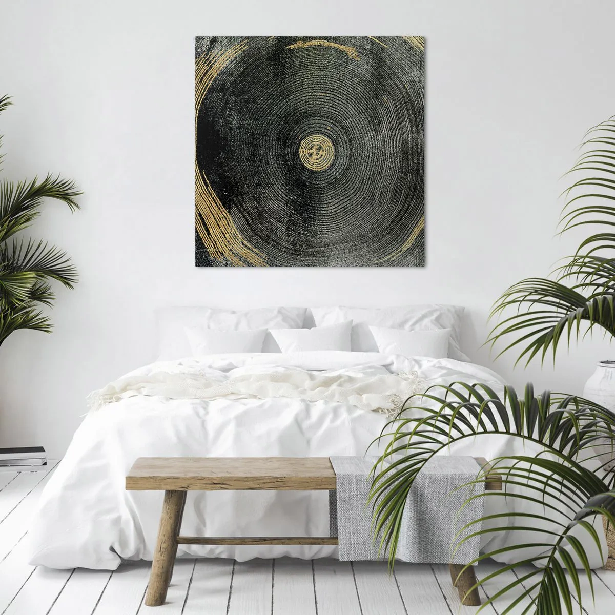 Bild auf Leinwand - Leinwandbild - Veränderung und Beständigkeit - 40x40 cm