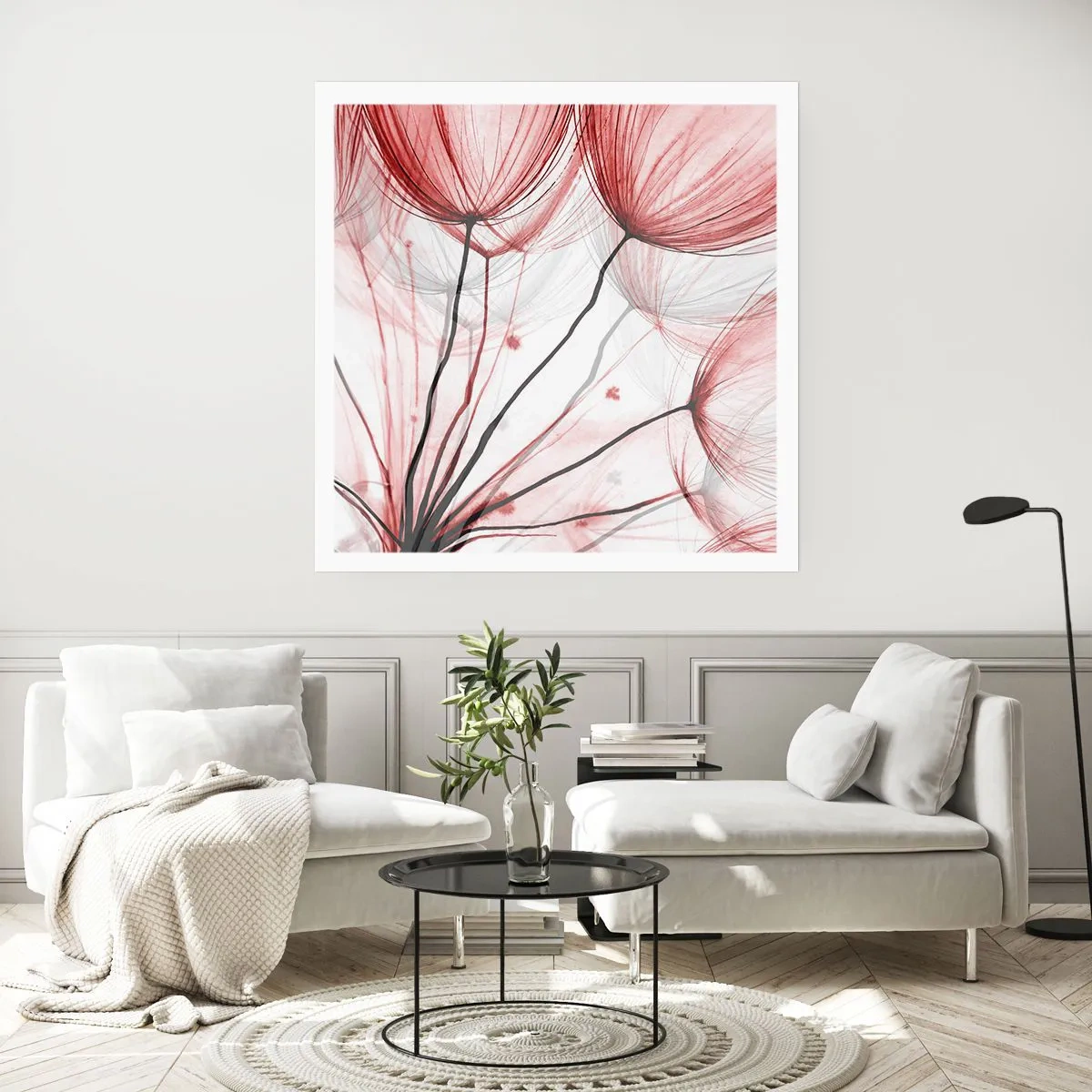 Poster - Vor der Abfahrt - 60x60 cm