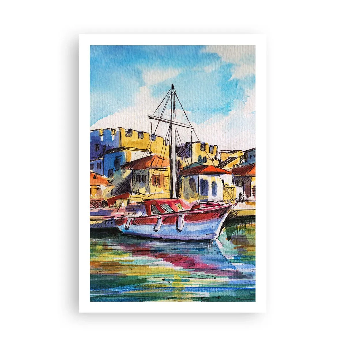 Poster - Regenbogennachmittag - 61x91 cm