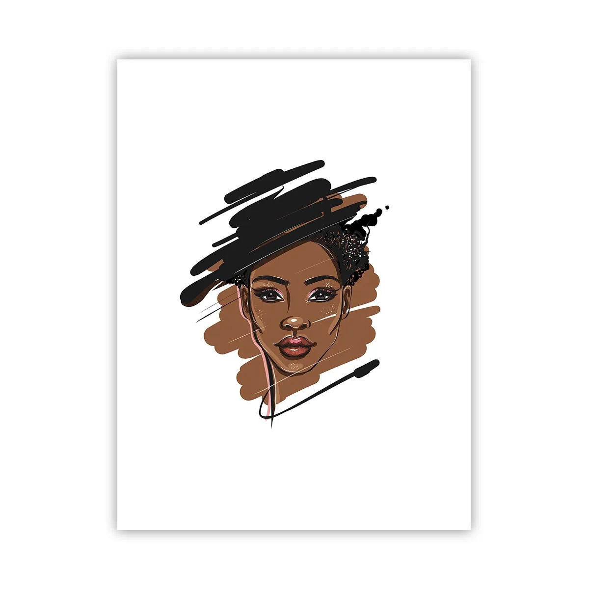 Poster - Süß wie Schokolade - 30x40 cm