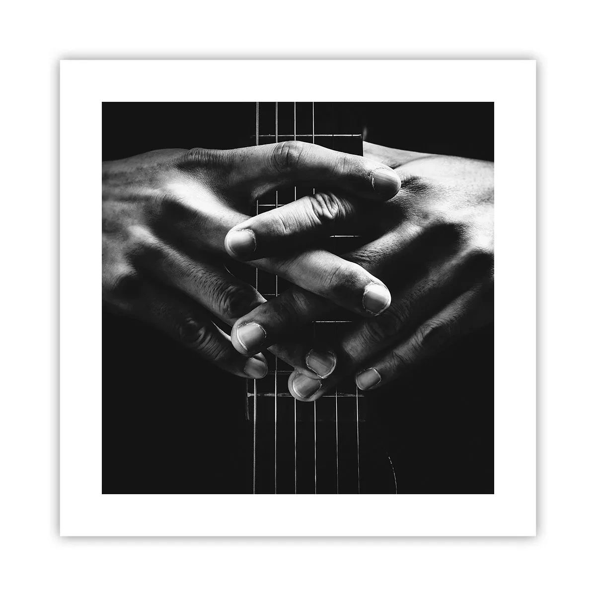 Poster - Gebet des Künstlers - 40x40 cm