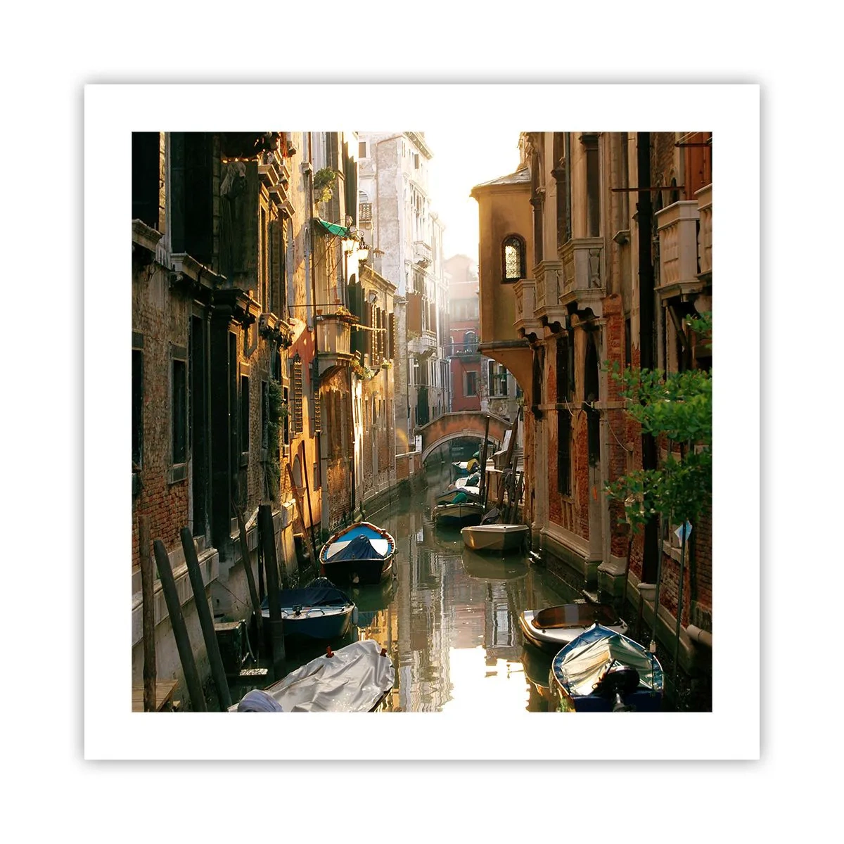 Poster - In einer venezianischen Gasse - 50x50 cm