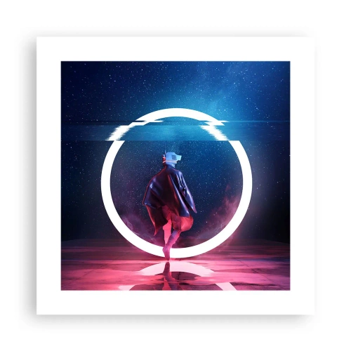 Poster - Zwischen den Welten - 40x40 cm