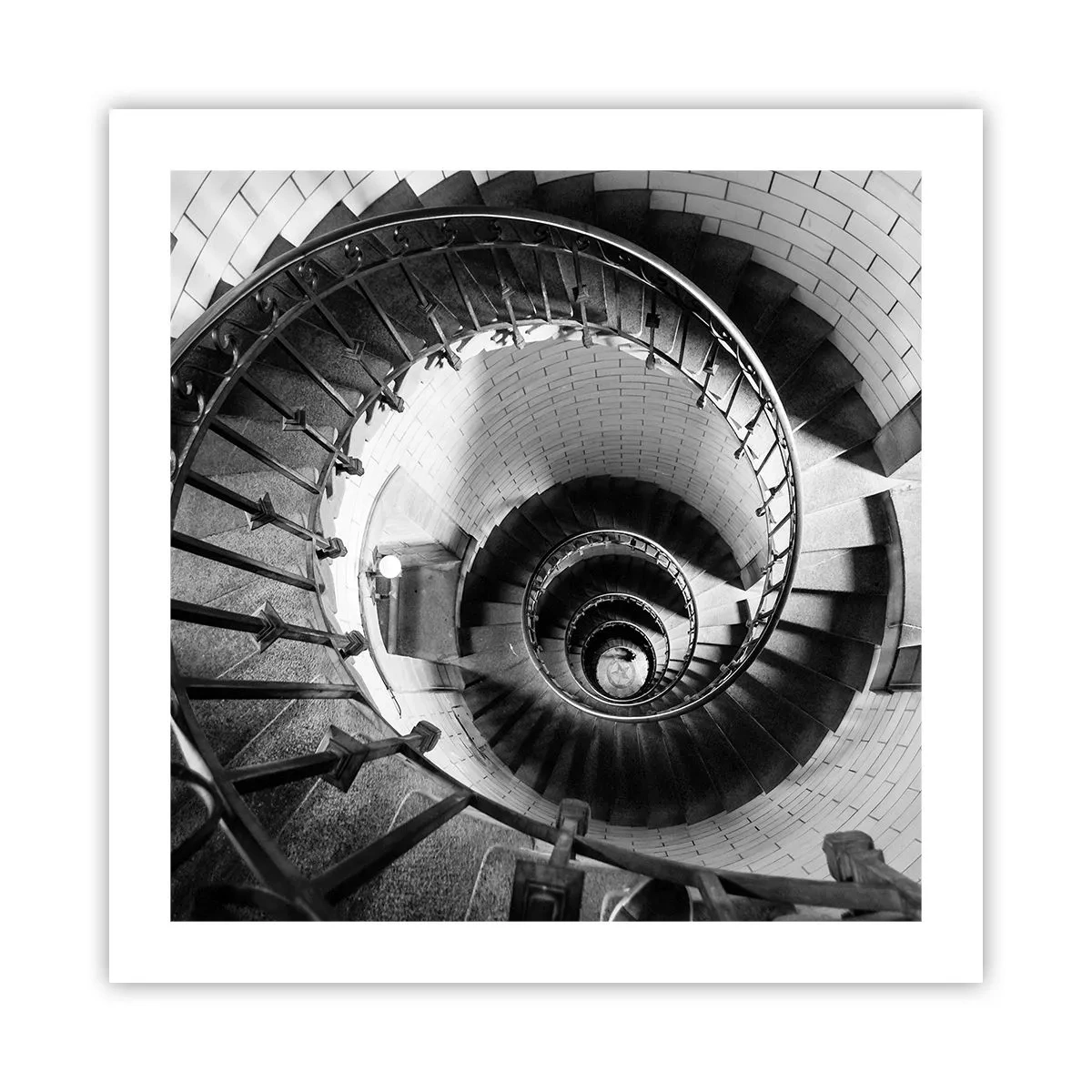 Poster - Höher und höher - 50x50 cm