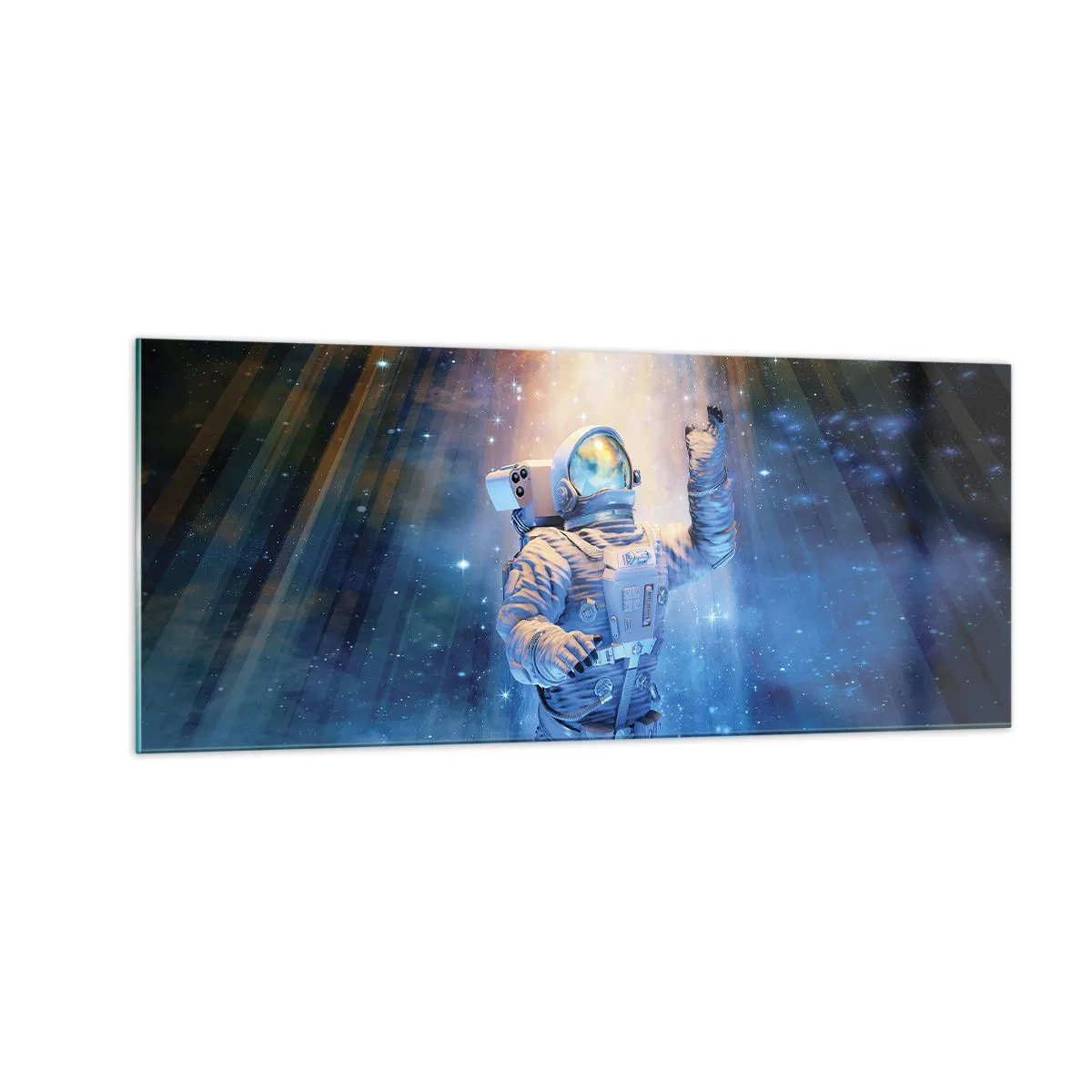 Glasbild - Bild auf glas - Endlich am Ende - 100x40 cm