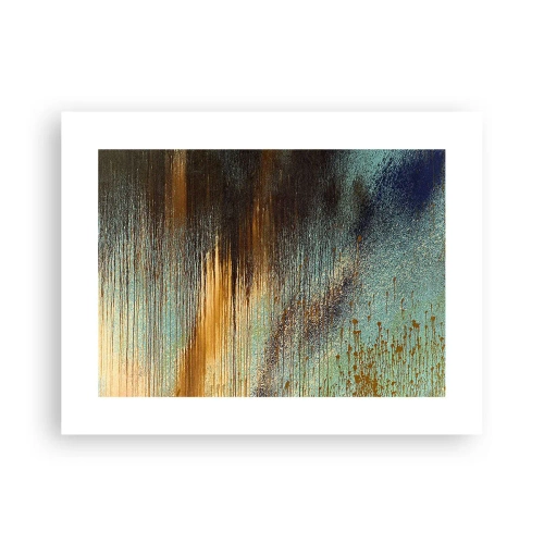 Poster - Eine nicht zufällige farbenfrohe Komposition - 40x30 cm