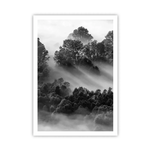 Poster - Aufstehend aus dem Schlaf - 70x100 cm