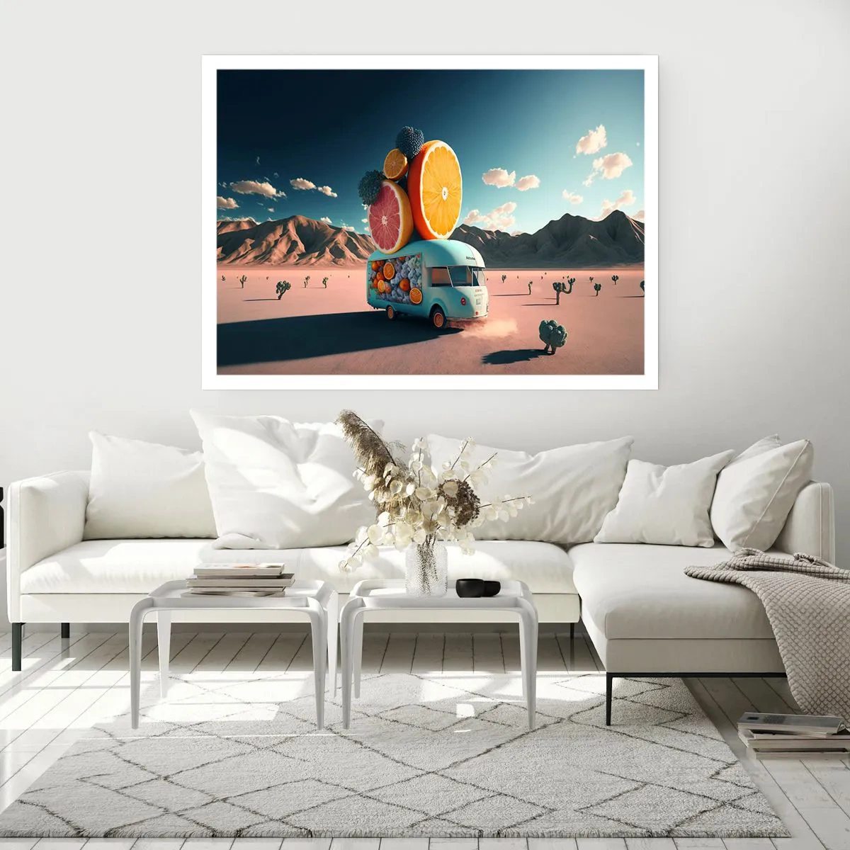 Poster - Geschmack von Urlaub - 91x61 cm