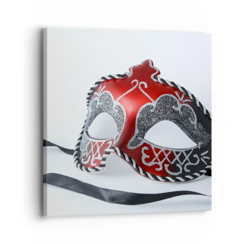 Bild auf Leinwand - Leinwandbild - Einladung zum Abschlussball - 30x30 cm